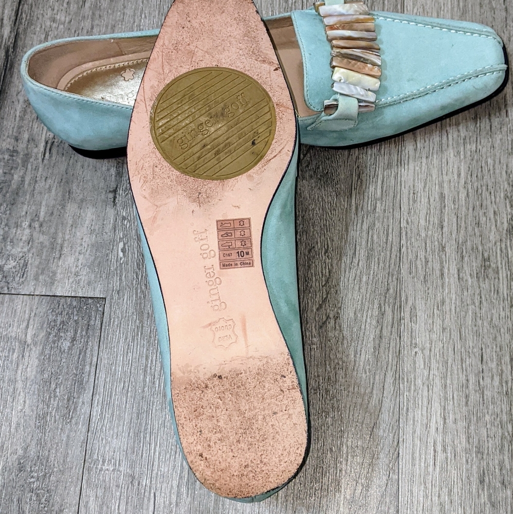 Ginger Goff Suede Flats - Picture 5 of 6